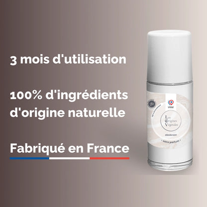 LOTS de 3 + 1 -  DÉODORANTS menthe fraîche +orange et patchouli + sans parfum et un SAVON de rasage