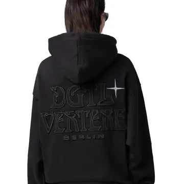 Sweat à capuche EN PATCHWORK DGTL X VERTERE - NOIR taille M - ÉDITION LIMITÉ