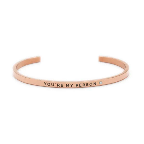 Bracelet Femme – "You’re My Person"